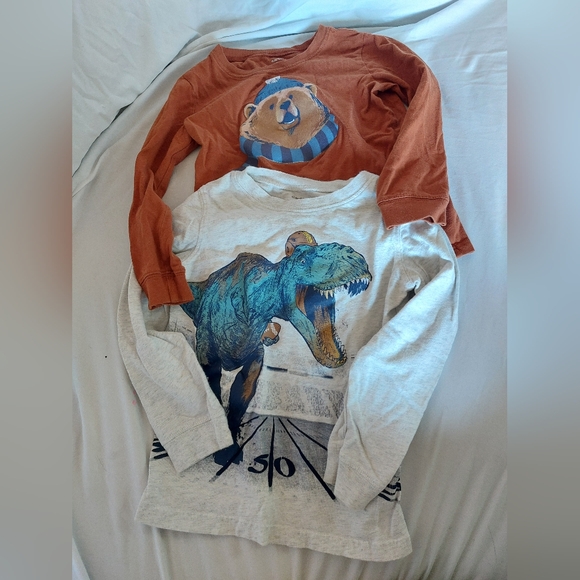 Carter's Other - Bundle 5T Boys Long Sleeve Shirts